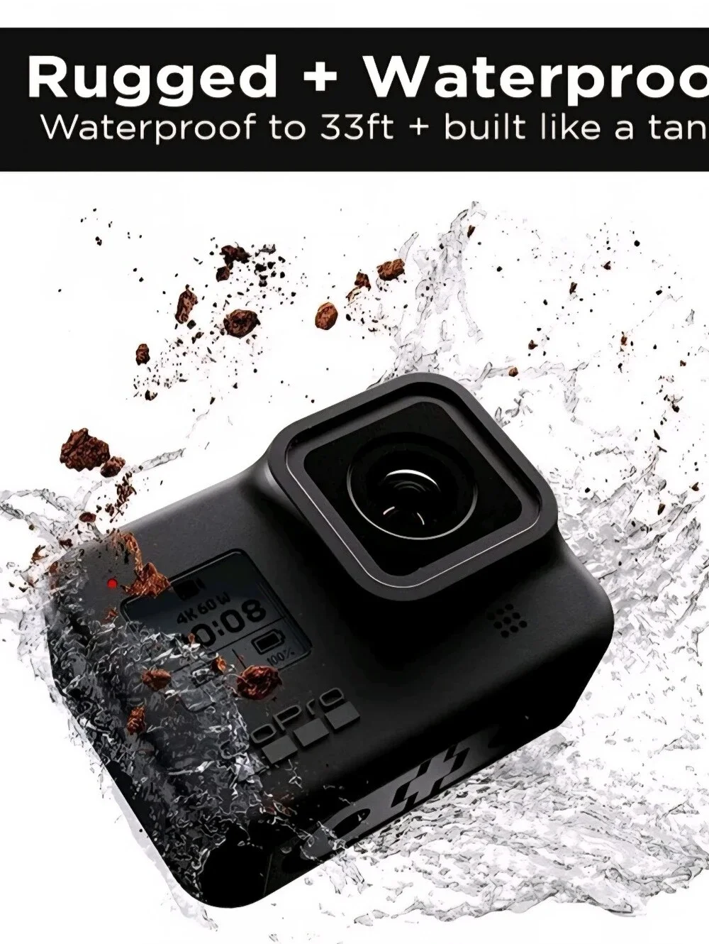 GoPro HERO8 Black Action Camera - Black